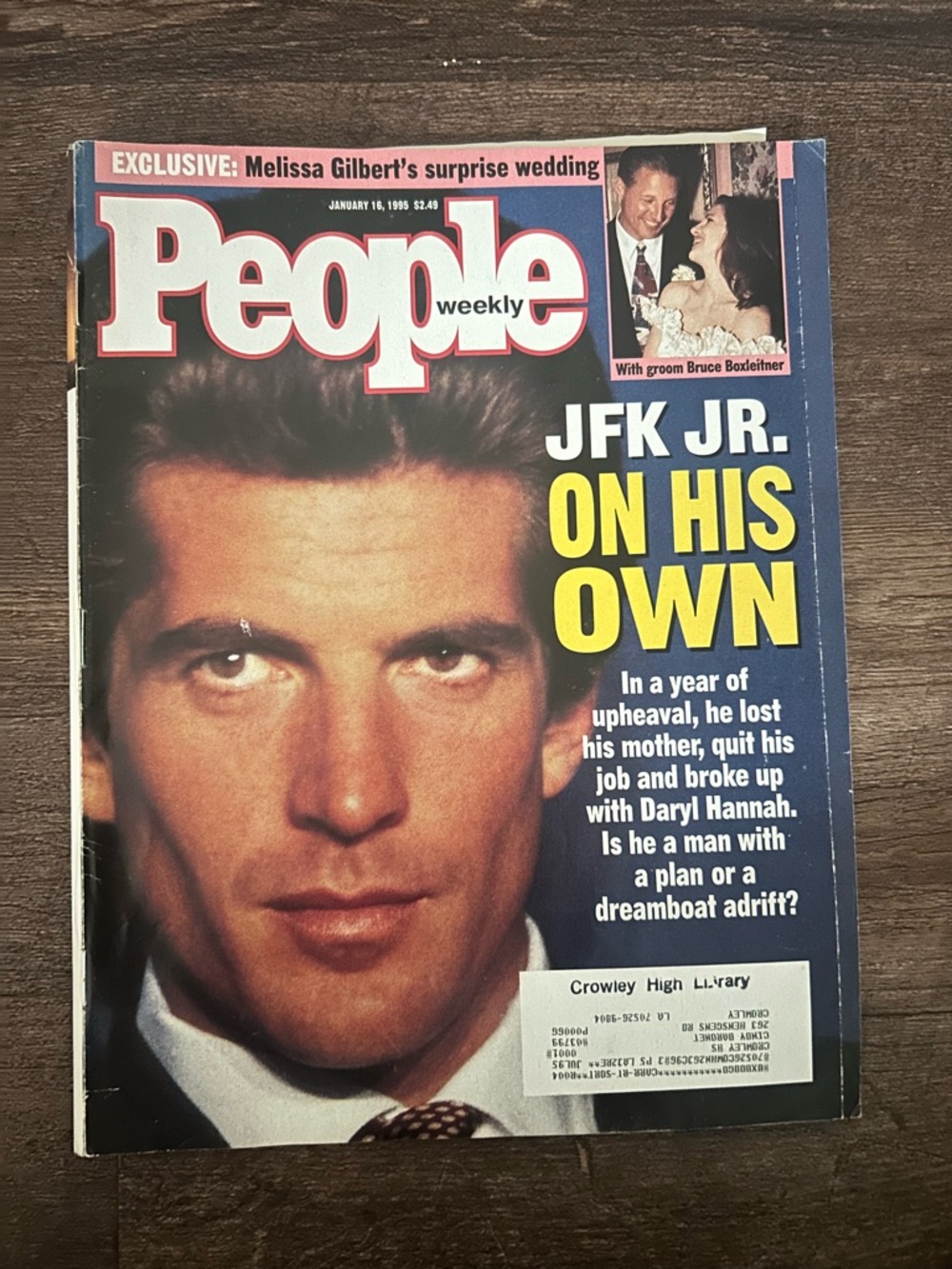 People Magazine JFK Jr. On His Own August 16, 1995